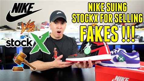 stockx nike fakes|stockx being sued by nike.